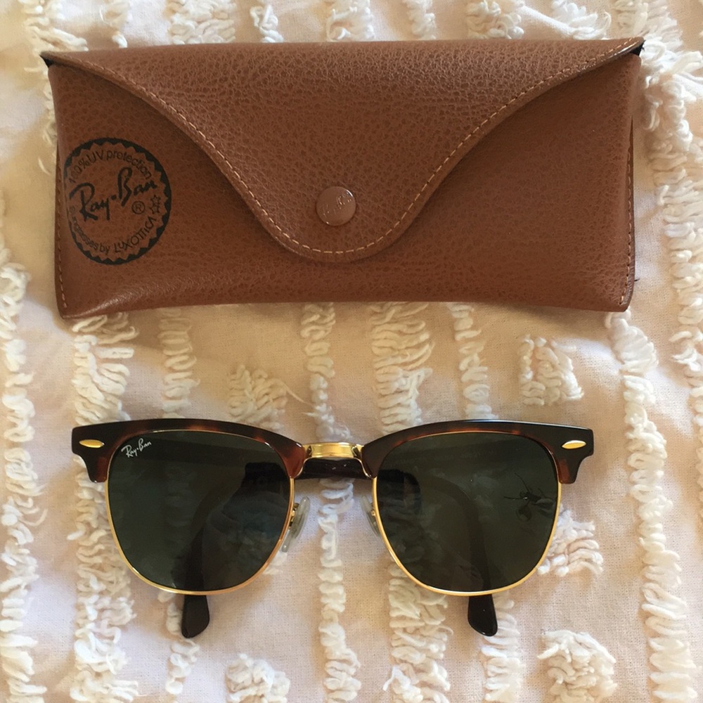 Ray-Ban ClubMaster Classic G-15 + Tortoise